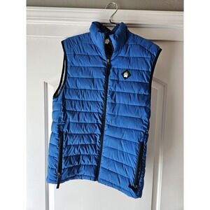 Alaskan Hardgear Puffin Vest Men‎ S Blue Gray Puffer Quilted Gorpcore Outdoors